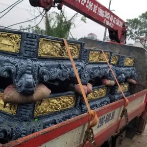 Chậu Xi Măng Vuông Kích Thước 1mx70cm