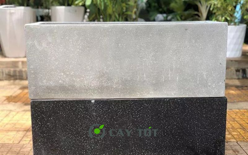 Chậu Đá Mài Chữ Nhật Kích Thước 1mx50cmx50cm