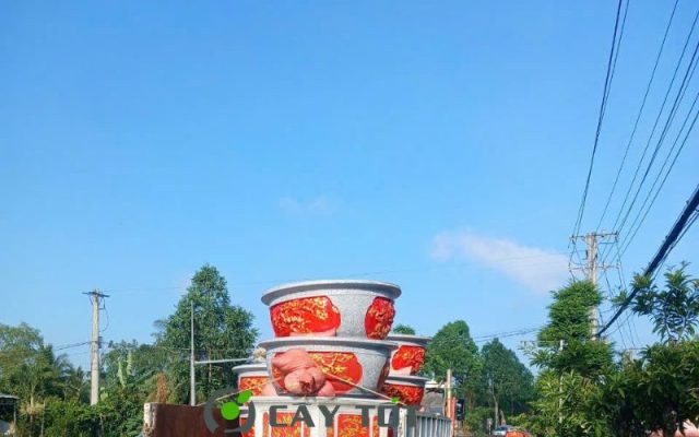 Chậu Xi Măng Tròn Loại II