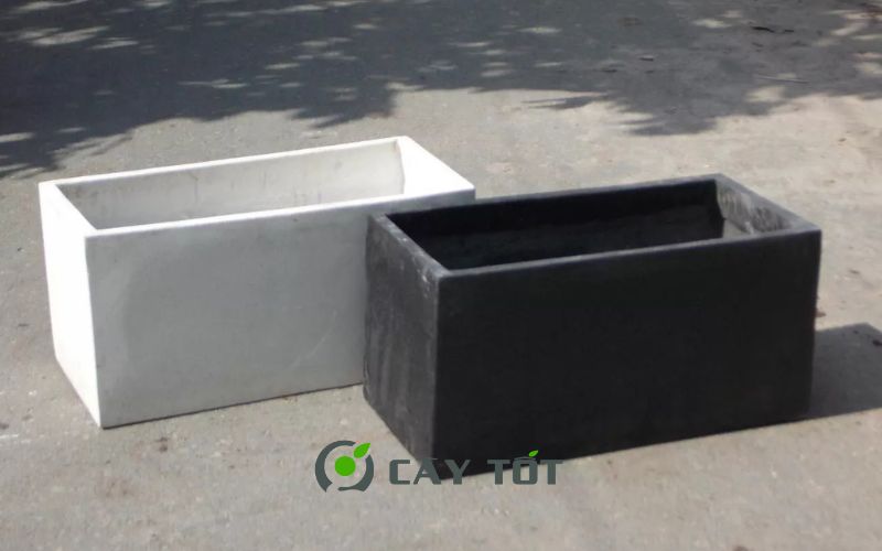 Chậu Đá Mài Chữ Nhật Kích Thước 1mx50cmx50cm