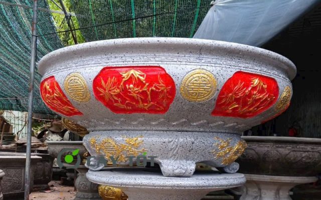 Chậu Xi Măng Tròn Loại II