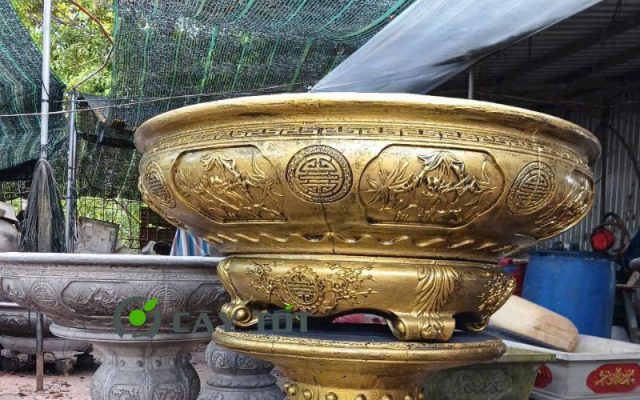 Chậu Xi Măng Tròn Loại II