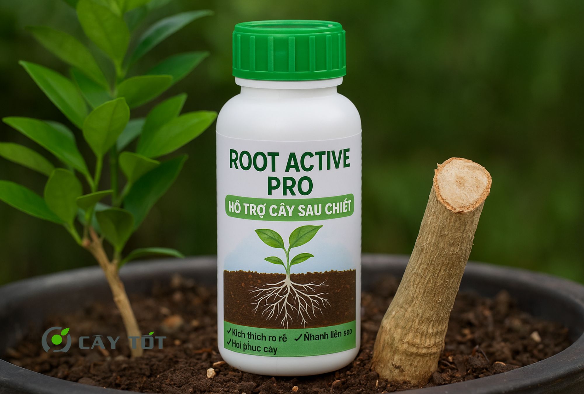 5 Lý Do Nên Dùng Root Active Pro Cho Cây Chiết Nhanh Ra Rễ